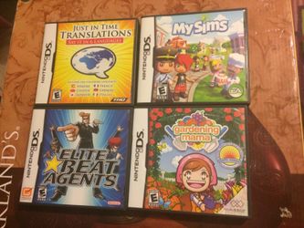 Pack of 4 Nintendo DS Games
