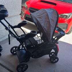 Sit And Stand Stroller 