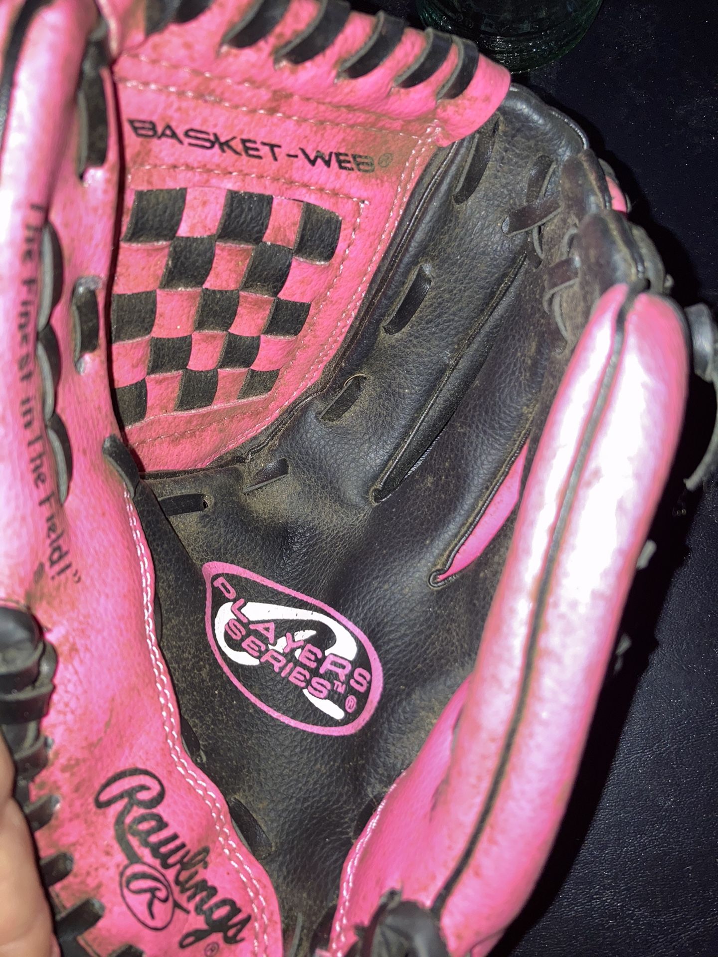 Baseball Girl Glove - Rawling Players Series