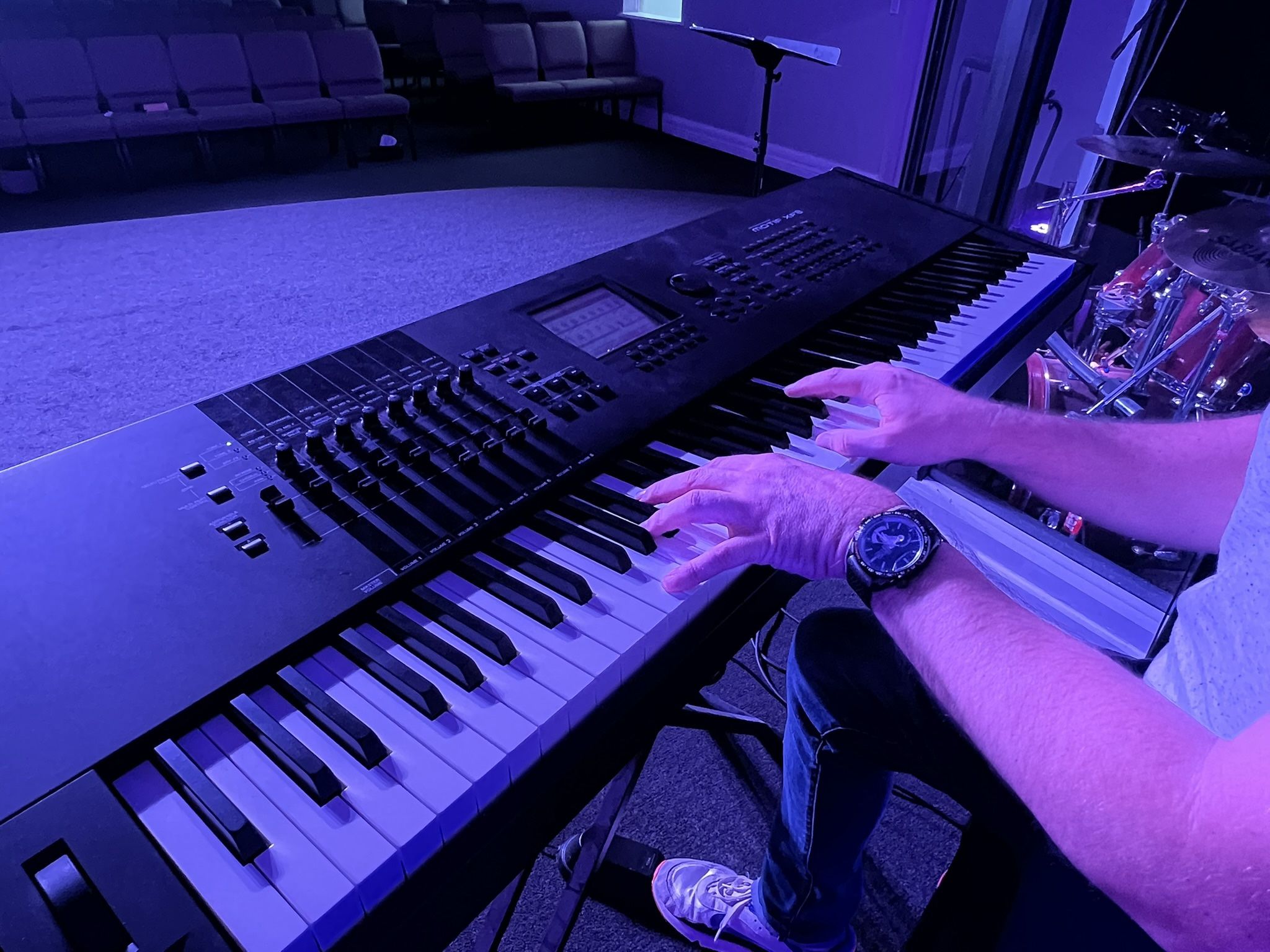 Yamaha Motif XF8 Keyboard - Used in a Church, Excellent Condition