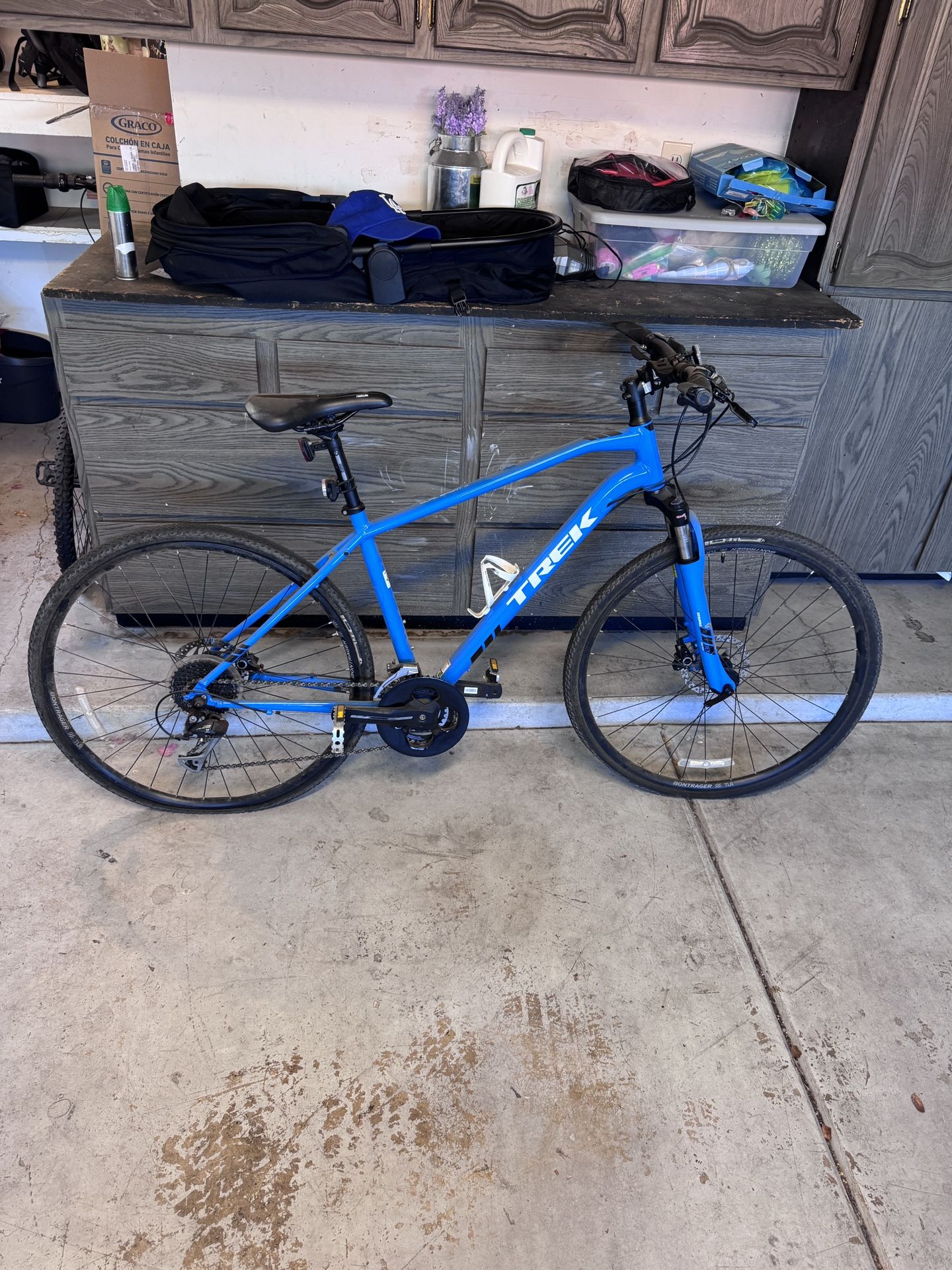 🚴 Trek Dual Sport 3 Hybrid Bike – Great Shape, Just Needs Tubes!