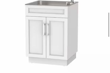 Glacier Bay 24” Laundry CABINET ONLY