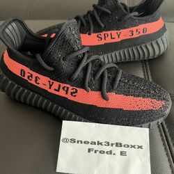 Adidas 350 Yeezy (Core Black Red)
