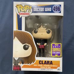 Funko Pop. DOCTOR WHO. CLARA  2017 Summer Convention 
