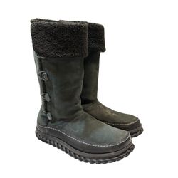 Women’s Size 10 Nike ACG 375461 Valenka Puddle Proof Leather Winter Tall Boots