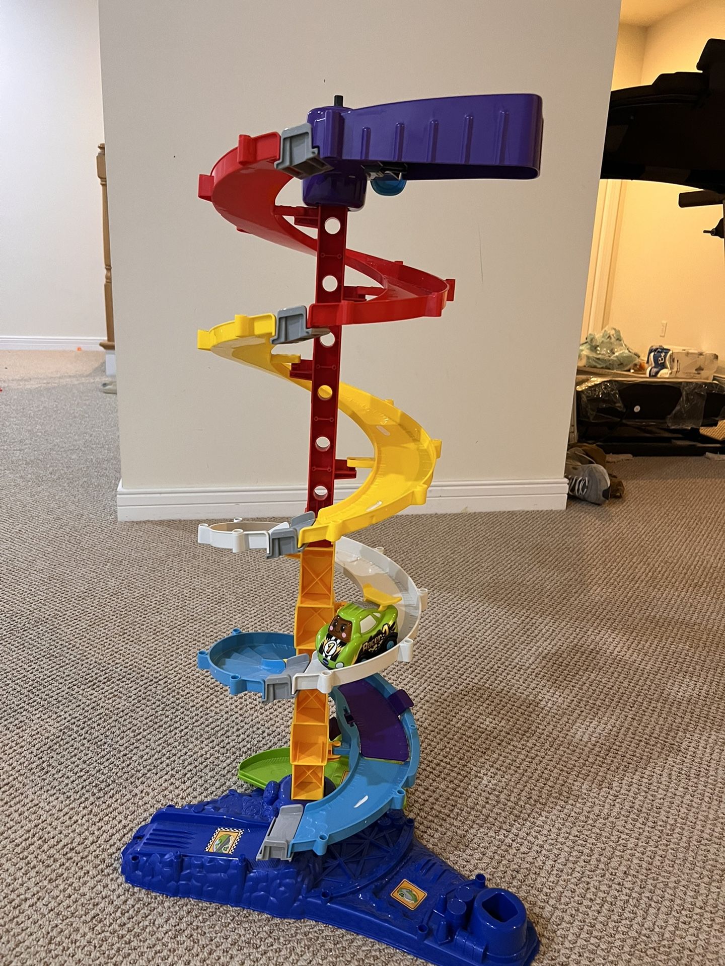VTech ultimate corkscrew tower ( cars/ wheels) toys