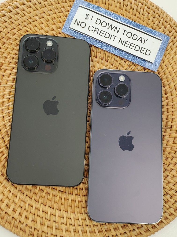 Apple Iphone 14 Pro Max Pay $1 DOWN AVAILABLE - NO CREDIT NEEDED