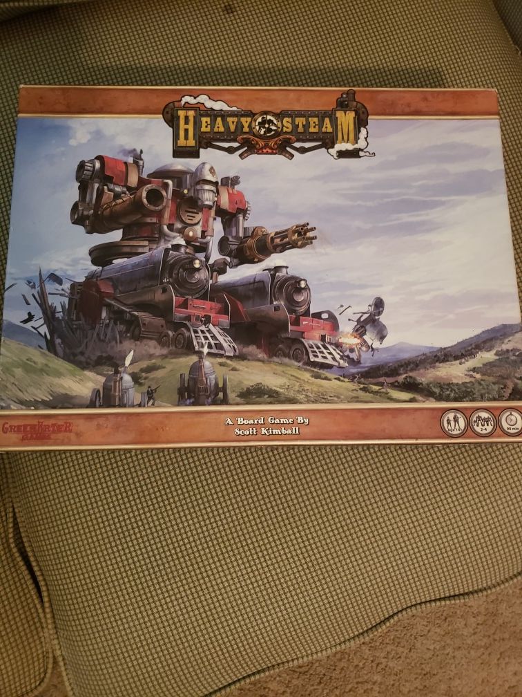 Heavy steam board game