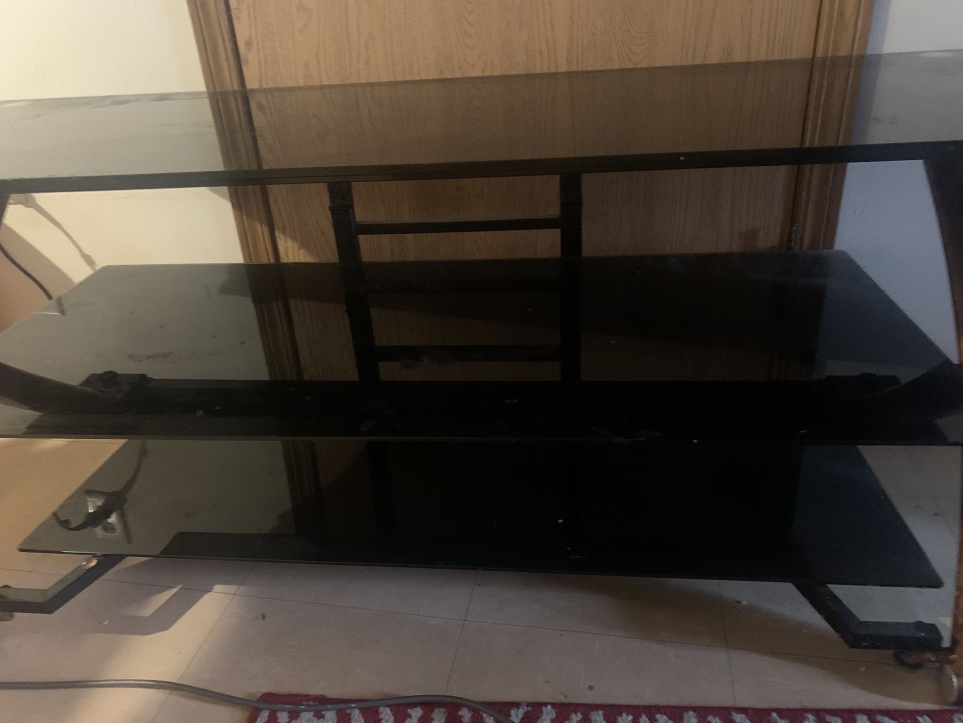Glass Tv Stand