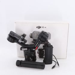 DJI RS 4 Ronin Gimbal Stabilizer MT402 Black Standalone Kit (FPP012862)