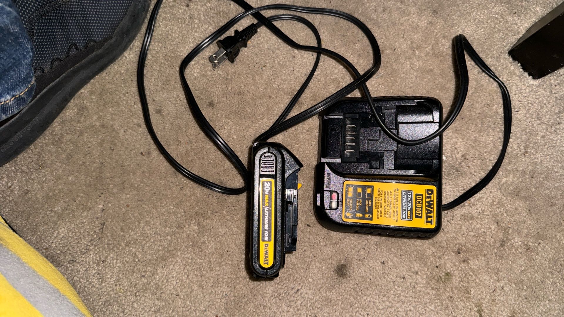 Dewalt Charger And Battery 