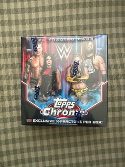 Topps Chrome WWE Mega Box