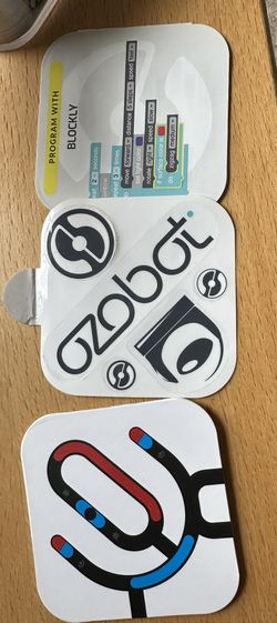 Ozobot Bit 2.0 Crystal White Programmable Learning Robot. 