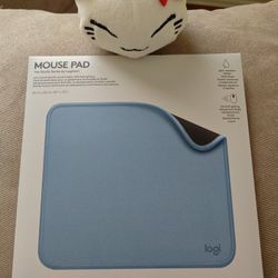 Logitech Studio Series Mouse Pad Blue Grey Brand New Sealed