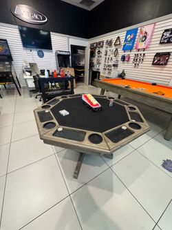 🎲 Legacy Classic 8-Player Game Table | Poker • Cards