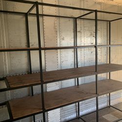 EXTRA LARGE SHELVING UNIT - 10FT WIDE X 24”IN-DEPTH X 88” (TALL) HEIGHT