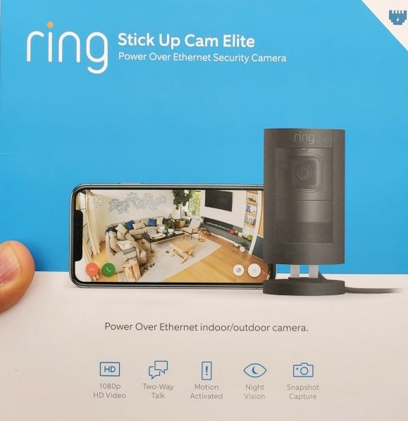 Ring POE (Power Over Ethernet) Stick-up Cameras