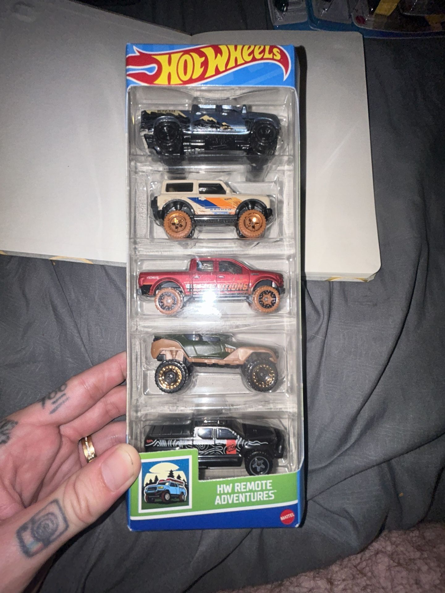 Hot Wheels 5 pack Remote Adventures