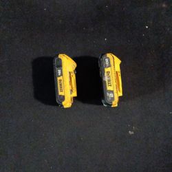 DEWALT BATTERIES 