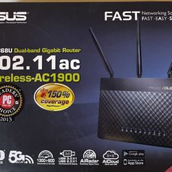 ASUS Dual Band Gigabit Router RT-AC68U