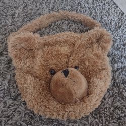 Girl's Little Bear Purse