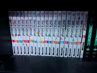 Rent a Girlfriend (1-18) and Really Shy (1) Manga Lot