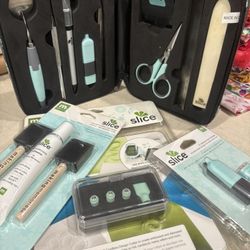 Slice Craft Accessories Bundle – New Tools, Adhesive & Embossing Set