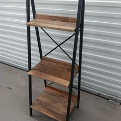 Metal Wood Ladder Shelf... 