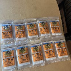 100 Gorilla Mini Hot Glue Sticks .27” X 4” (10 Packs of 10)