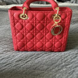 Red Hand Bag