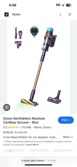 Brand new Dyson gen 5 detect