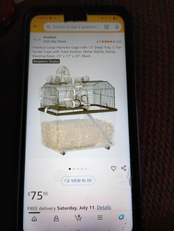 Pawhut Large Hamster cage