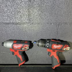 Milwaukee M12 Drills And Impact