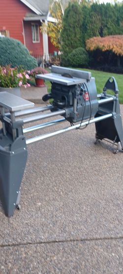 Shopsmith multi woodworking-tool table saw, drill press, lathe, Disc Sander and more great condition