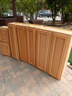 Kitchen cabinets