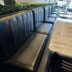 Black booths