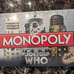 Monopoly Doctor Who 50th Anniversary Collectors Edition 