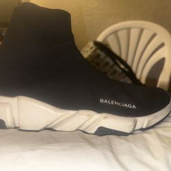 Black Balenciaga Speed Trainers