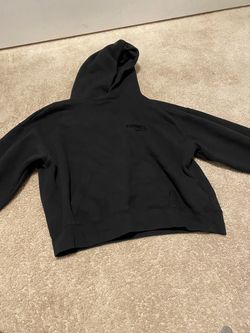 Essentials Black Hoodie