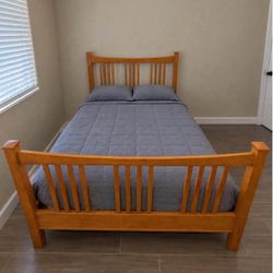 Queen bed frame