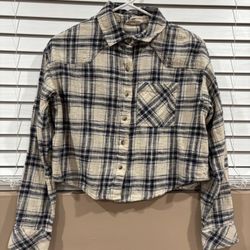 a.n.a Plaid Womens Long Sleeve Regular Fit Button-Down Shirt