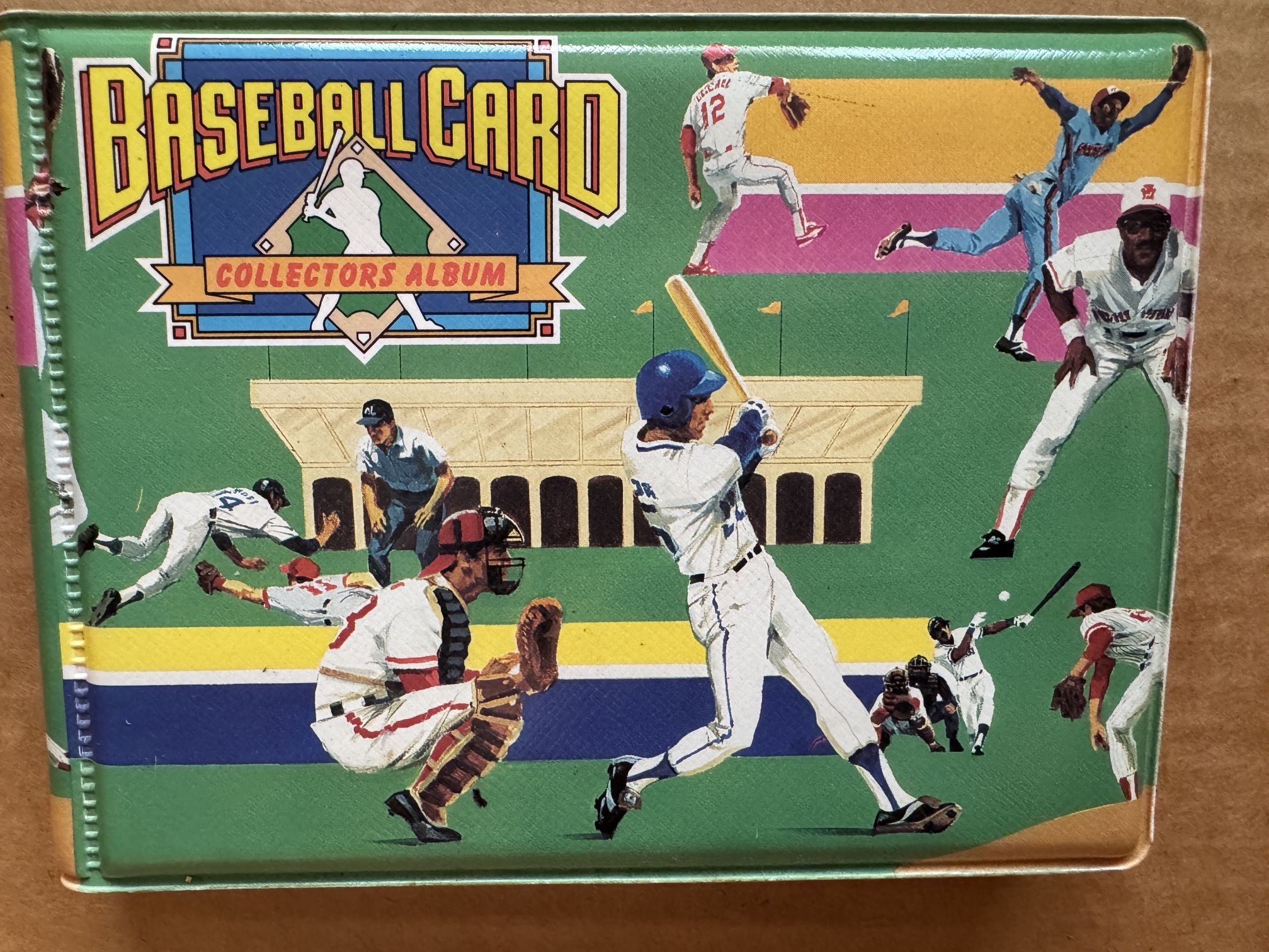 2 Baseball Card Collectors Album - A’s And Red Sox