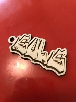 Graffiti keychain
