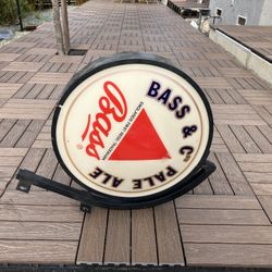 Bass  Pale Ale Light Up Bar Sign 
