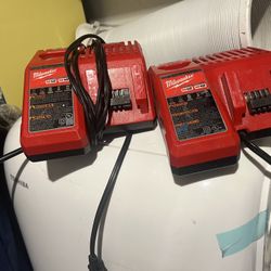 Cargadores  Milwaukee 