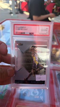 2004 Topps Finest Kobe Bryant PSA 10 Gem Mint