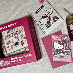 Hello Kitty Birthday Set