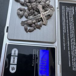 Sterling Silver Rosary 