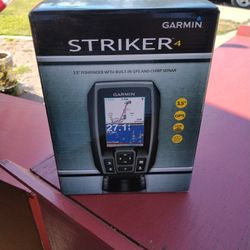 Brand New Never Opened Never Used Garmin Striker For Fish Finder With Built-in GPS And Chirp Sonar