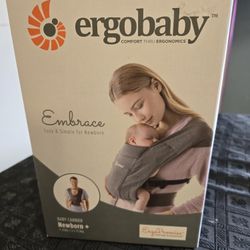 Ergobaby Embrace Baby Carrier Grey Color 